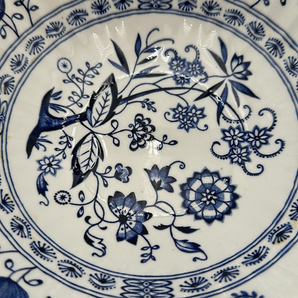 J&G Meakin Blue Nordic | Blue Onion Coupe Vegetable/Pasta Bowl - Picture 12 of 16